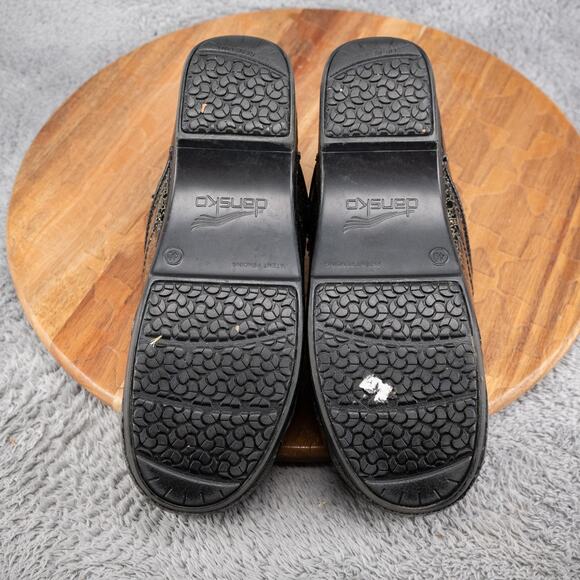 Dansko Women's Professional Metallic Floral Clog Size 40 Nursing US 9.5-10 - Picture 7 of 7